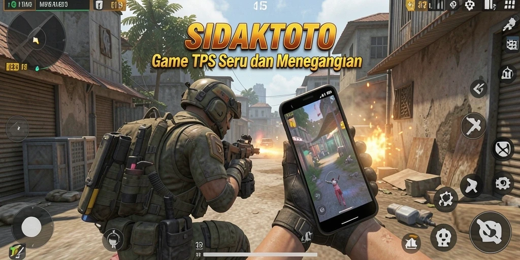 Screenshot gameplay SIDAKTOTO menampilkan aksi menegangkan.