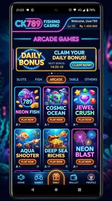 Pengguna ck789 menikmati akses ke aplikasi terbaru dengan versi 4.9.9.
